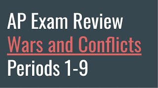 Wars and Conflicts Review