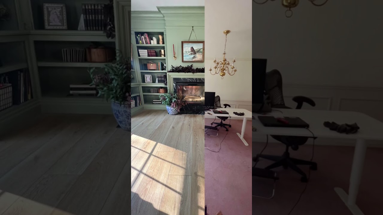 Library room transformation