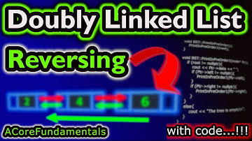 Reversing a DOUBLY LINKED LIST using c++ (2020)