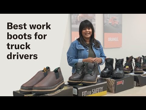 best steel toe boots for truck drivers