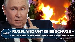UKRAINE-KRIEG: Putin redet von Sieg und in St. Petersburg...