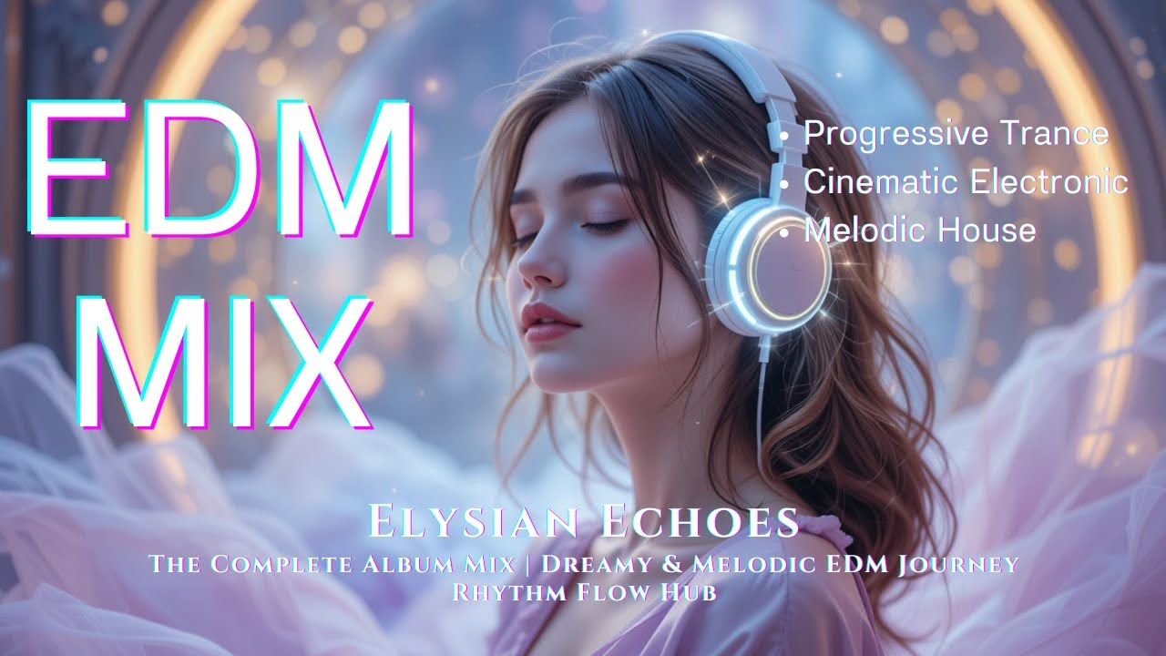 Elysian Echoes: The Complete Album Mix | Dreamy & Melodic EDM Journey | Rhythm Flow Hub