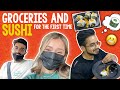 GROCERY SHOPPING + MADE SUSHI FOR THE FIRST TIME | Mr.MNV |