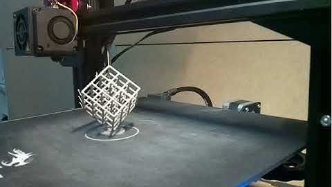 Creality ender 3 Pro Lattice cube