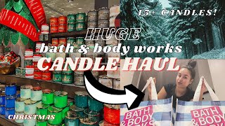 HUGE Candle Day Haul From Bath \& Body Works (15+ CANDLES!!)