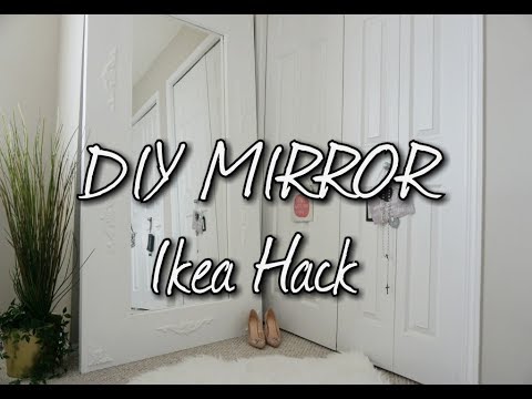 Easiest Ikea Diy Mirror Mongstad You Easiest Ikea Diy Mirror, How To Hang Ikea Mongstad Mirror