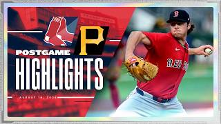 Red Sox Highlights: Red Sox Vs. Pirates - 8/14/2026