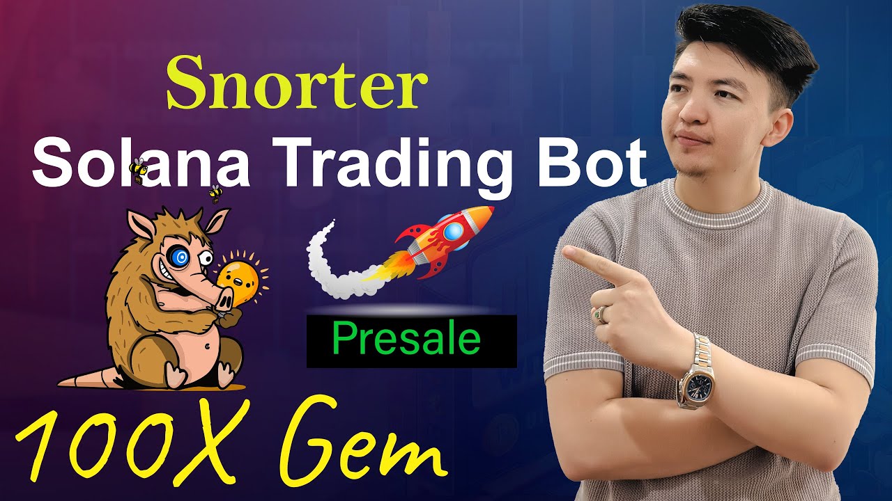 The Solana Meme Crypto Trading Bot | Snorter Token Best Presale | Solana  Meme Coin - YouTube