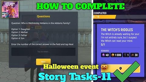 🔥NEW EVENT ! 🎃 How TO COMPLETE Story Tasks-11  How To Craft Ghost 👻 GRAND MOBILE RP Part-11