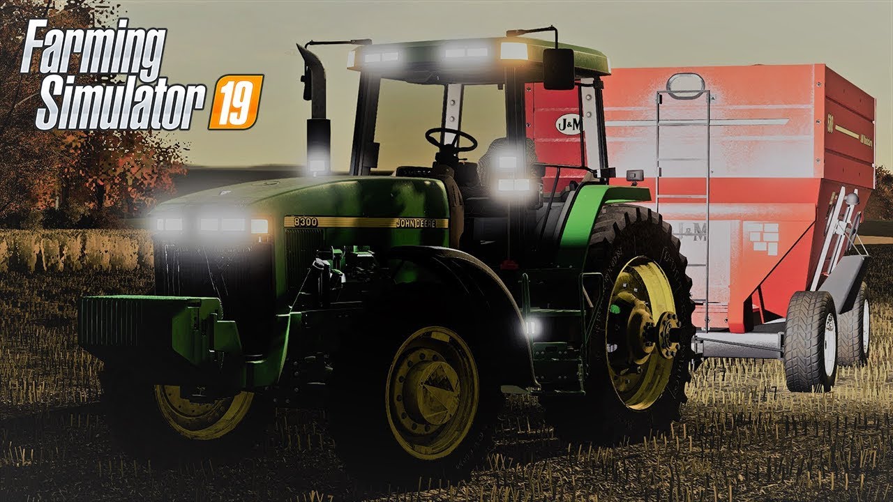 HARVESTING SOYBEANS AND HAULING CORN FOR SQUAD - COUNTY LINE SEASONS FS19 (ROLEPLAY)