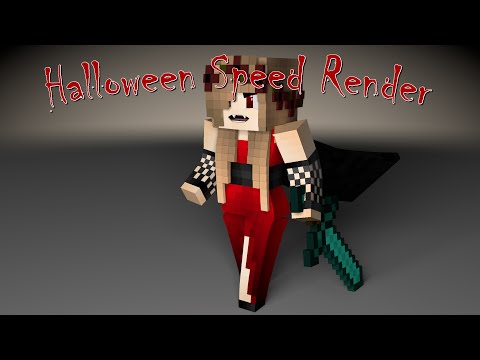 Minecraft: Speed Render #3-Halloween @MinecraftAngels