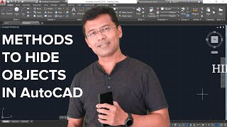 HIDING OBJECTS IN AUTOCAD | AutoCAD TIPS