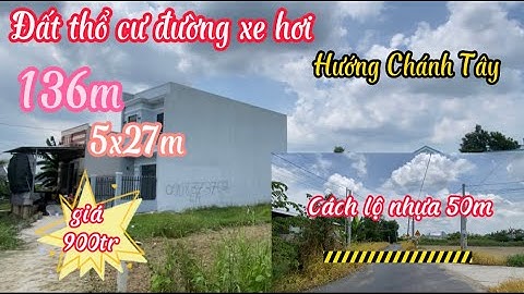 ❤️(Đã bán)Đất Cần Giuộc Giá Rẻ.Chủ ngộp bán 136m thổ cư đường xe hơi cách lộ nhựa 50m giá kinh doanh