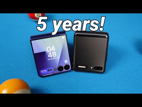Samsung Galaxy Z Flip7 vs Z Flip1 (Original): Are These Even the Same Phones?!