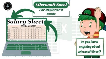 Salary Sheet in MS Excel Bangla Tutorial 2024 // Microsoft Excel Tutorial