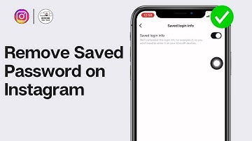 How to Remove Saved Password on Instagram 2024 | Delete Saved Instagram Login Info?