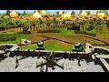Base Building WW2 JAPAN FORTRESS vs Deadliest US ARMY INVASION Ever! - Gates of Hell: World War 2