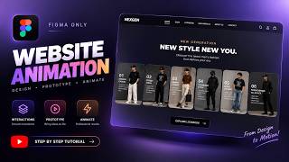 Create a Smooth Website Animation in Figma 🔥 | Figma Tutorial News