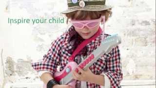 Early Learning Centre - RockStar Guitar Toy - Red and Pink