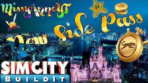 SimCity Buildit *New* Side Pass