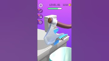 ASMR SLICING gameplay |Toilet vs Axe | #satisfying #asmr #shortsvideo #relaxing #game #lol