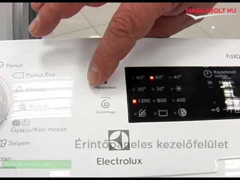 Electrolux EWT1262IDW mosógép Márkabolt - YouTube