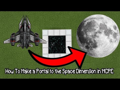 Video: How To Build A Portal To Space In Minecraft