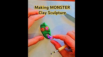 Making MONSTER Clay Sculpture
