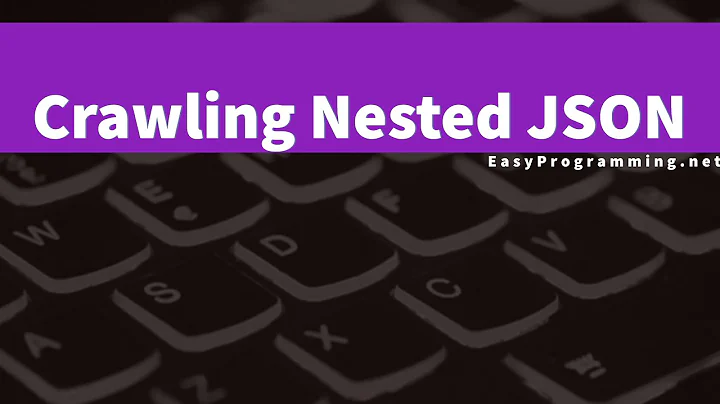 Easy JavaScript - Crawling Nested JSON with Recursive Function (57)