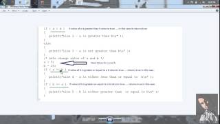 Use of Relational Operator in C Program