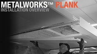 Metal Plank Ceiling Installation | METALWORKS Plank Installation | ARMSTRONG CEILINGS Expert Ceiling Installation Help Armstrong Ceilings