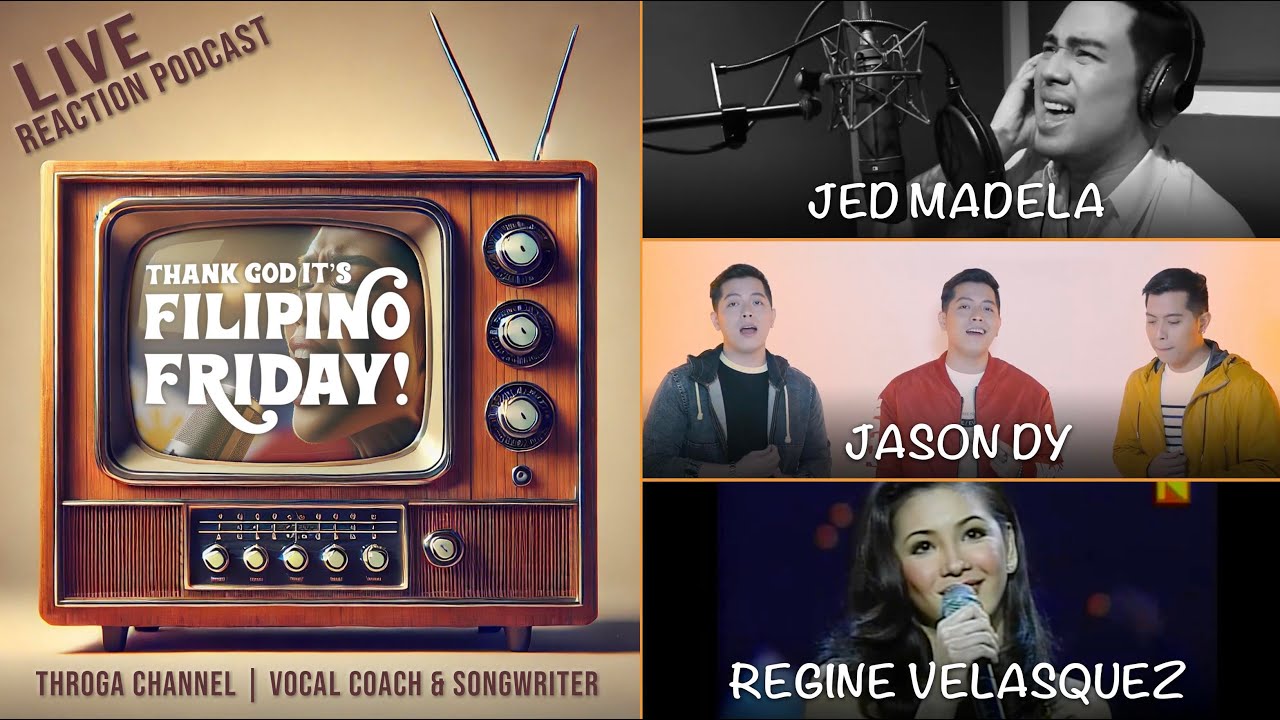 Ep 14 | Vocal Coach & Songwriter react to QUEEN Regine Velasquez, Jed Madela, and Jason Dy!