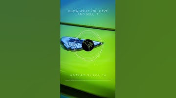 Know What You Have and Sell It! - Robert Syslo Jr #shorts