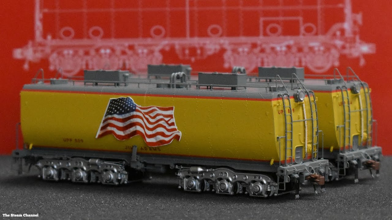 Review: Scale Trains  UP Steam Excursion Water Tender Set HO Scale