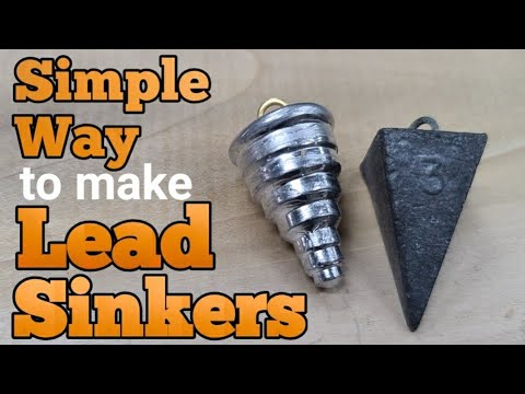 DIY Pyramid Sinker mold 