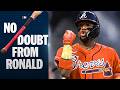 Ronald Acuña Jr.'s home run celebrations will always be EPIC 😮‍💨 (Game-tying homer) | MLB Highlights