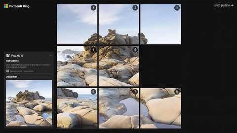 AI Solves Microsoft Bing Slide Puzzle  (ASMR)