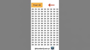 Only Geniuses Can Spot the Odd Number Out! 👀🔥|  424