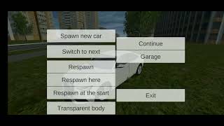 simple car crash physics police crash screenshot 5