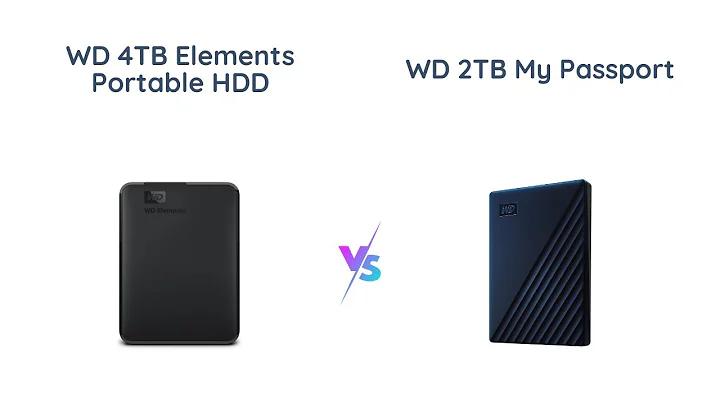 WD Elements Portable HDD vs My Passport: Which is Best?