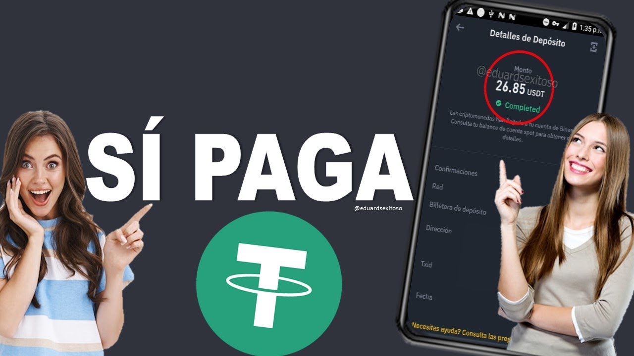 💎 26 USDT | SÍ PAGA VILARI PRUEBA DE PAGO | COMO GANAR TETHER USDT TRC20