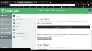 044 Using PushBullet API App and Chrome Extension to Get Notifications form NodeMCU