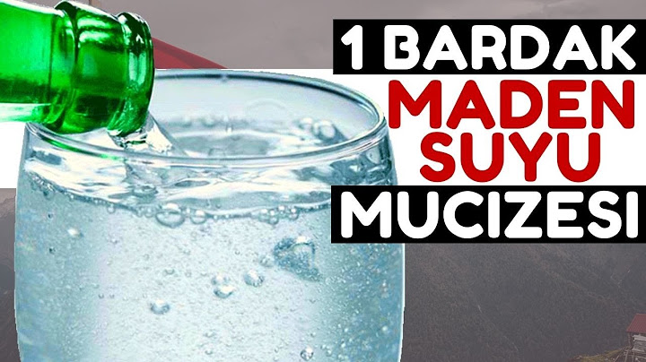 Akşamları 1 Bardak Maden Suyu Vücudunuza Bunları Yapıyor | Maden Suyunun Faydaları Nelerdir?