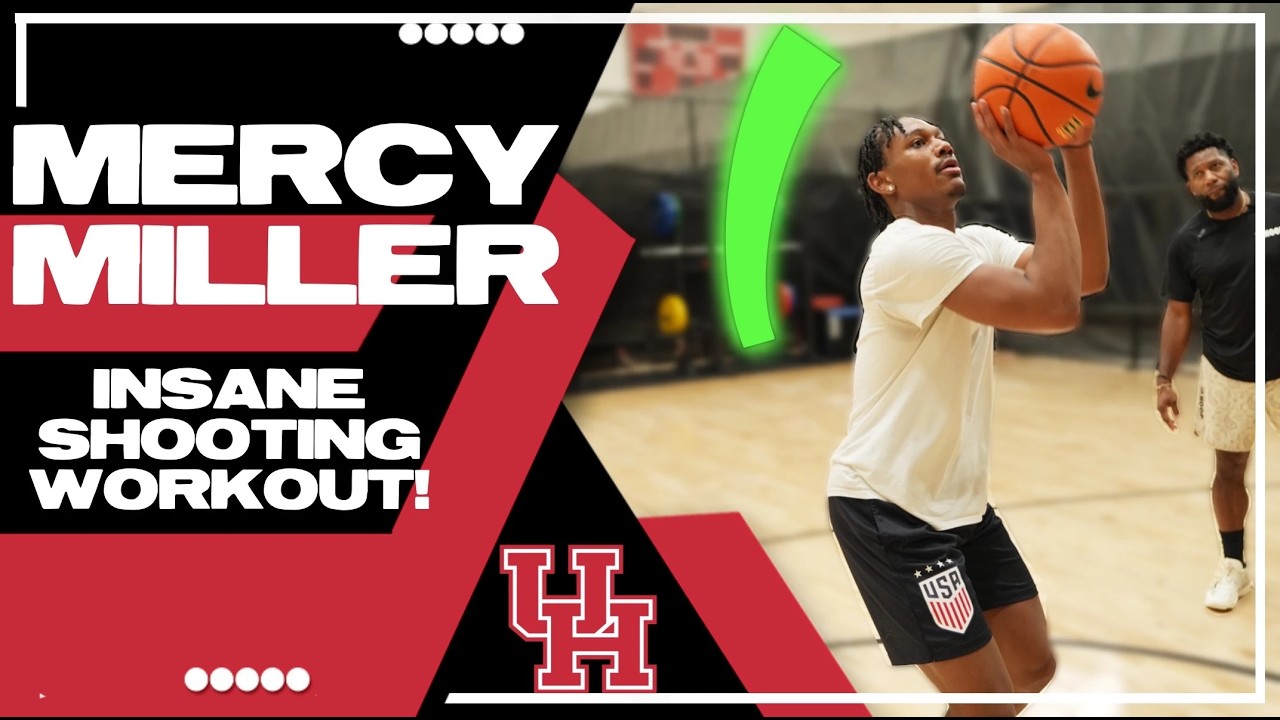 U of H's Mercy Miller — INSANE Shooting Workout