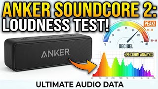 Anker Soundcore 2 Loudness Test and Spectrum Analysis