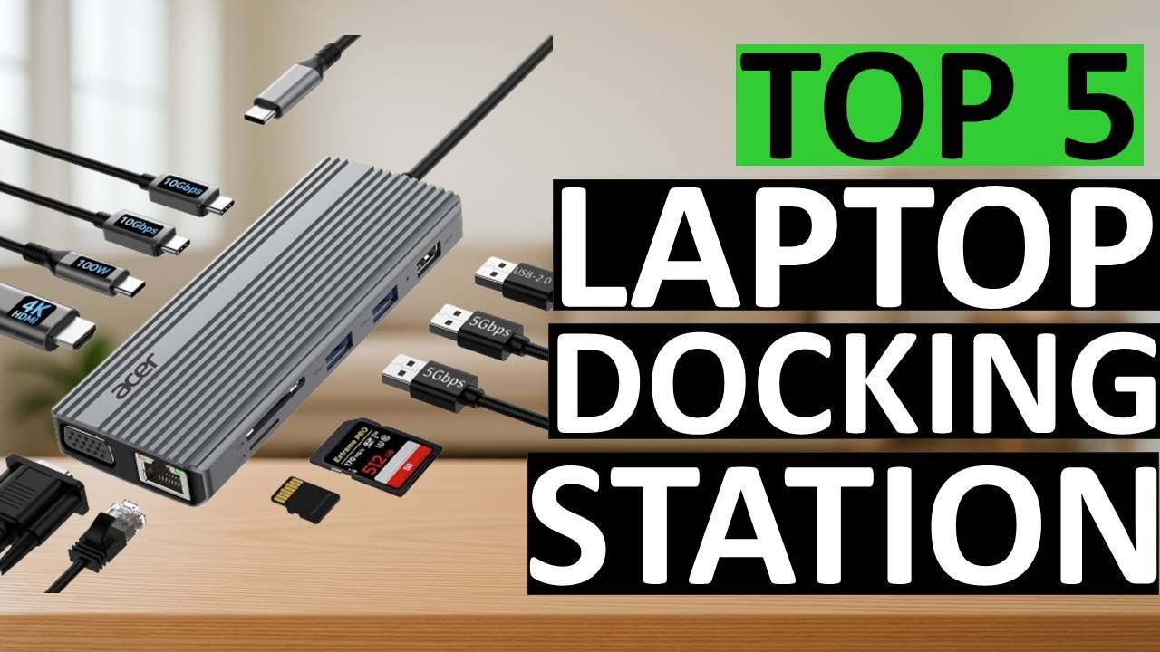 Work Computer Dock Top 5 Best Laptop Docking Station for US Work Setup 2026 – Dual Monitor ...
