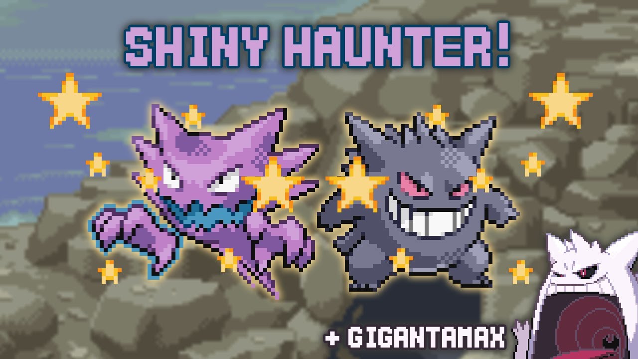 LIVE] Shiny Haunter depois de 6.512 REs no Leaf Green! (Evolução +