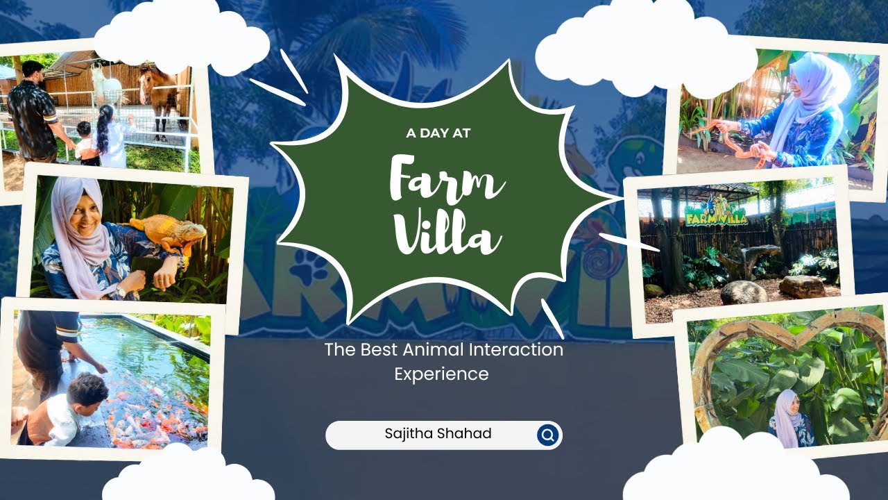 Farm villa കാണാൻ പോയാലോ🌿🕊️| A Fun Day at FarmVilla Chavakkad-The Best Animal Interaction Experience