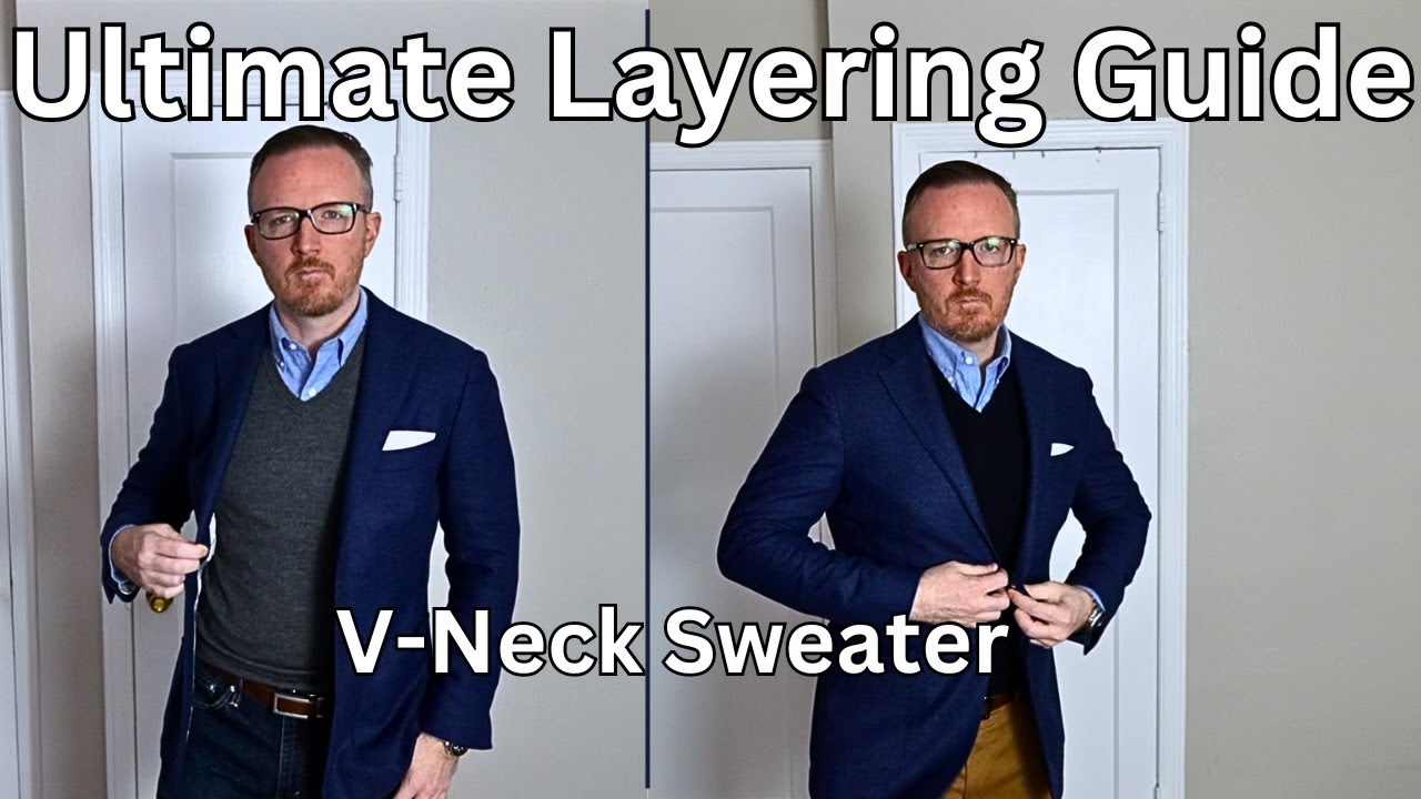 Mastering The Art Of Layering: Elevate Your Style With A V Neck Sweater 