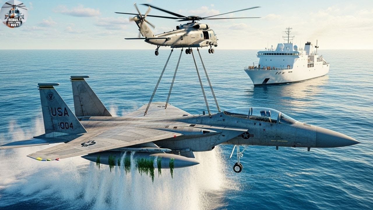 Lost B-2 Spirit Discovered Under the Ocean | Full Salvage & Restoration | Rebuilt From Rust